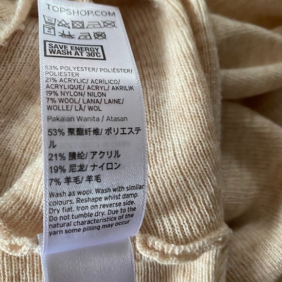 MATERNITY Top by TOPSHOP Sz Eur 36 Us 4 - Picture 10 of 13